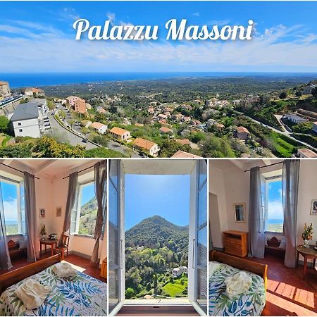 Palazzu Massoni, Magnifique Vue Sur La Mer Et La Montagne, Clim, Wifi, Parking Gratuit 세르비온 외부 사진