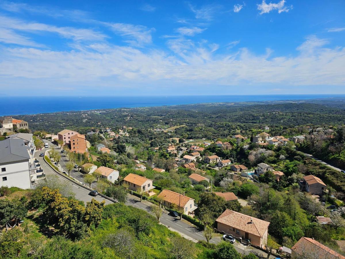 Palazzu Massoni, Magnifique Vue Sur La Mer Et La Montagne, Clim, Wifi, Parking Gratuit 세르비온 외부 사진
